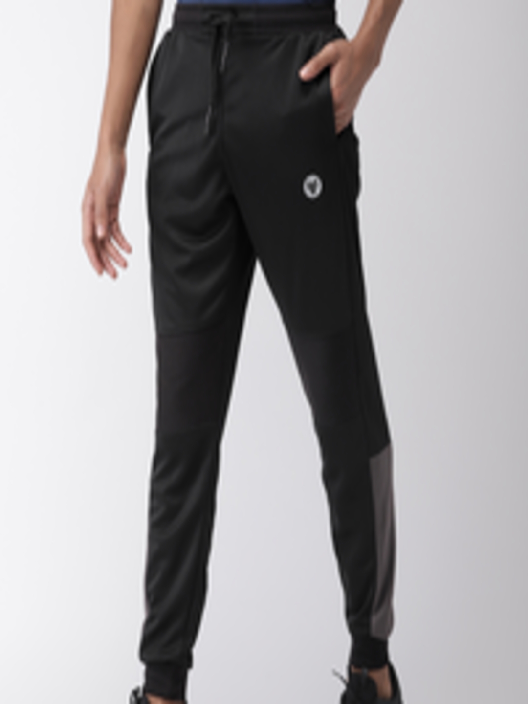 Buy 2GO Men Black Solid Joggers - Track Pants for Men 9041405 | Myntra