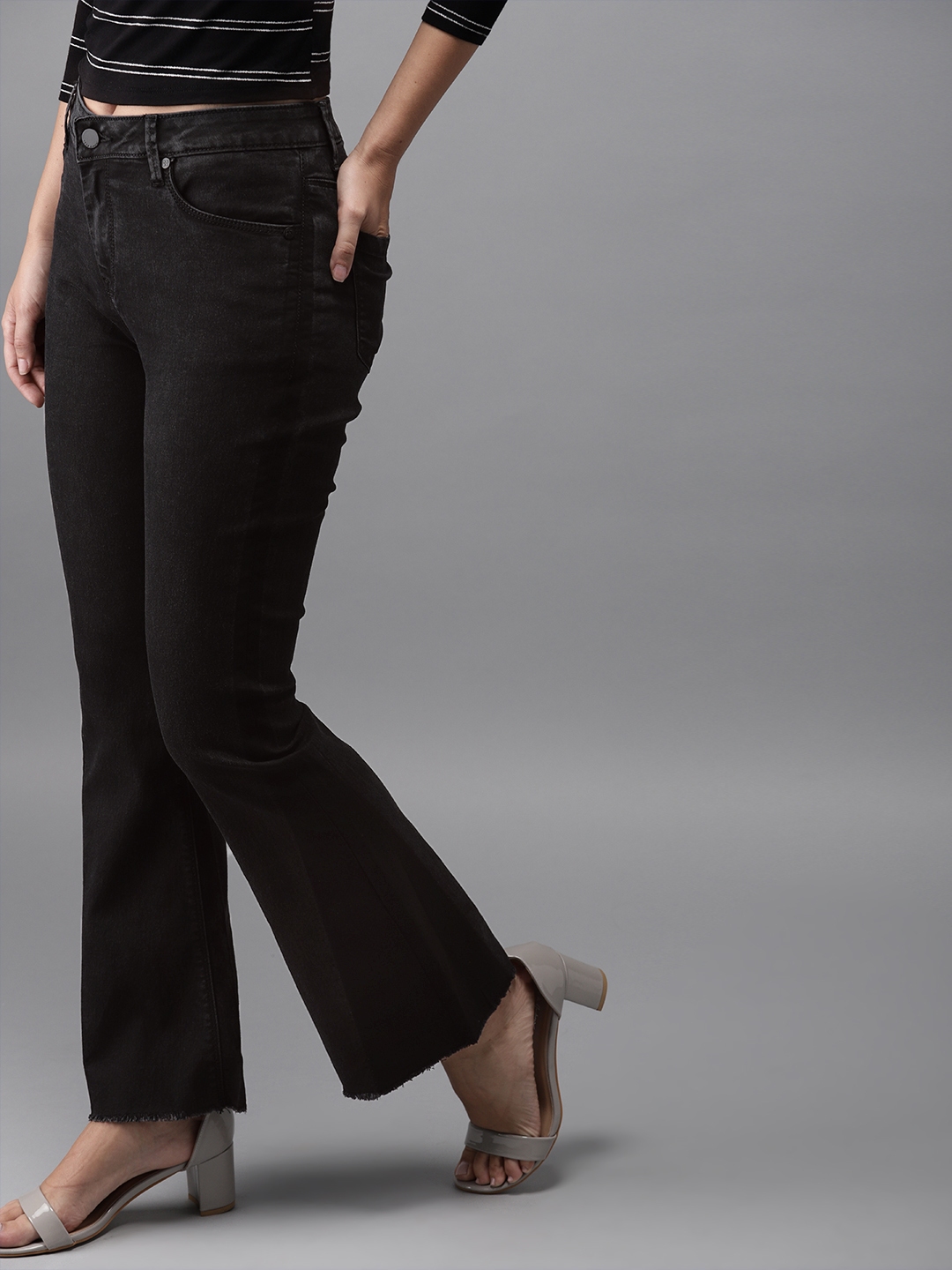 black bootcut