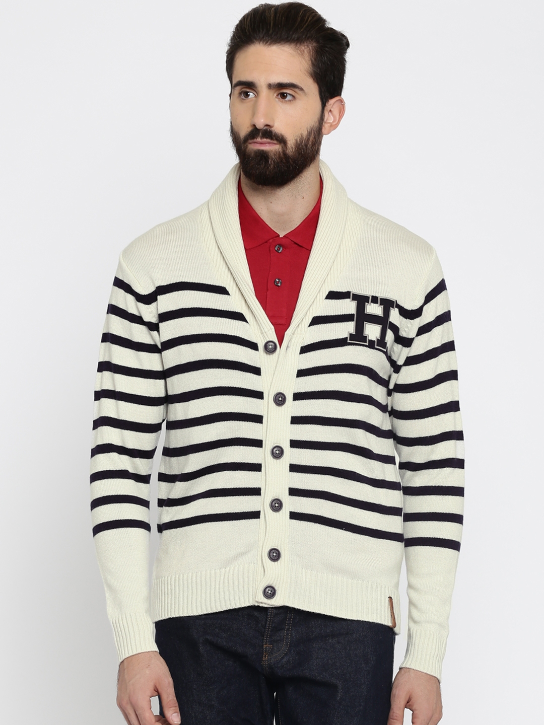 harvard cardigan sweater