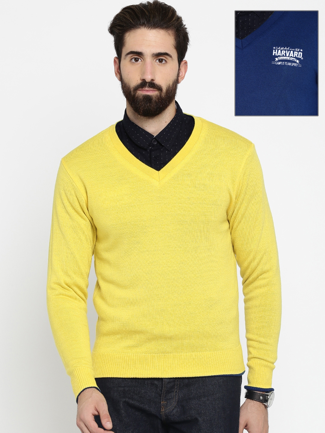 harvard polo sweater