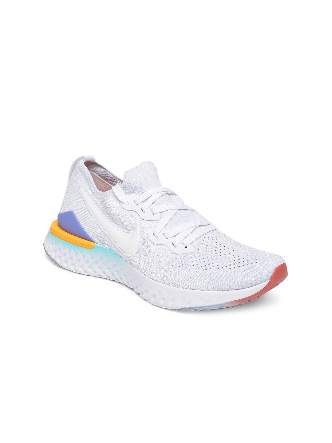nike epic react white womens