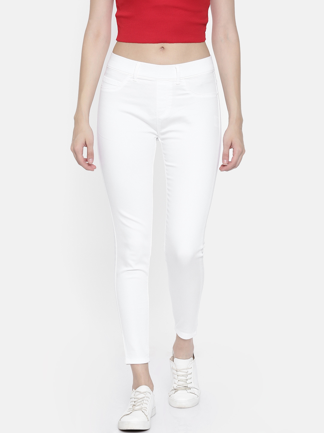 white jeggings online