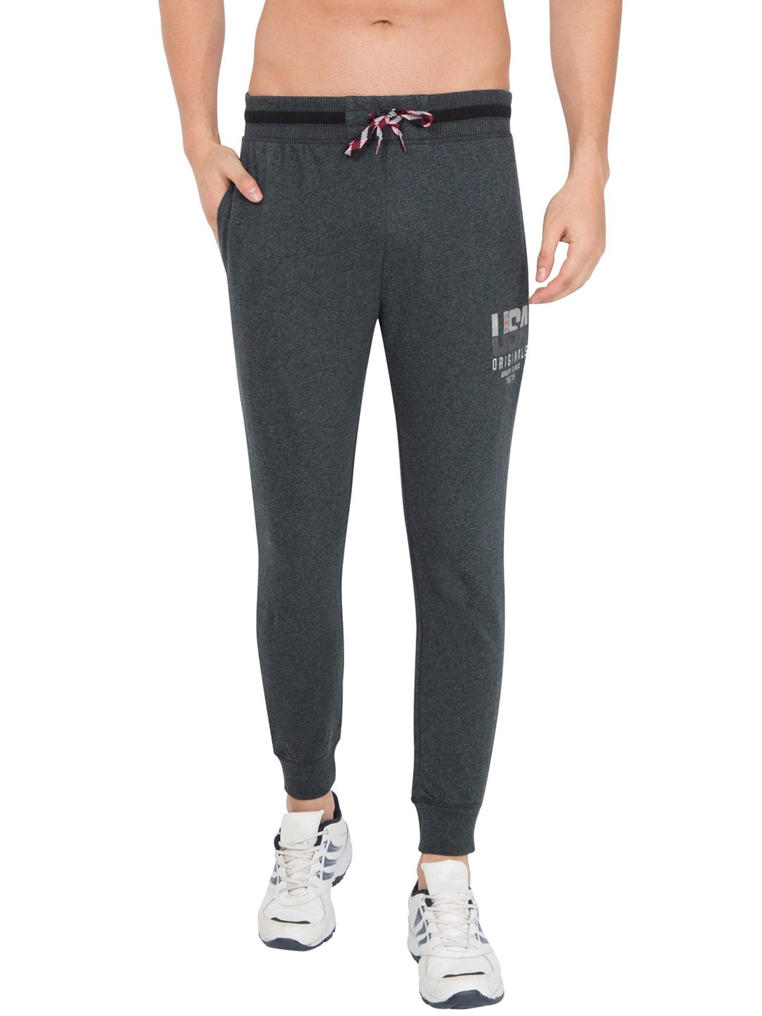 Buy Jockey Men Charcoal Grey Solid Slim Fit Joggers Track Pants for Men 9107667 Myntra
