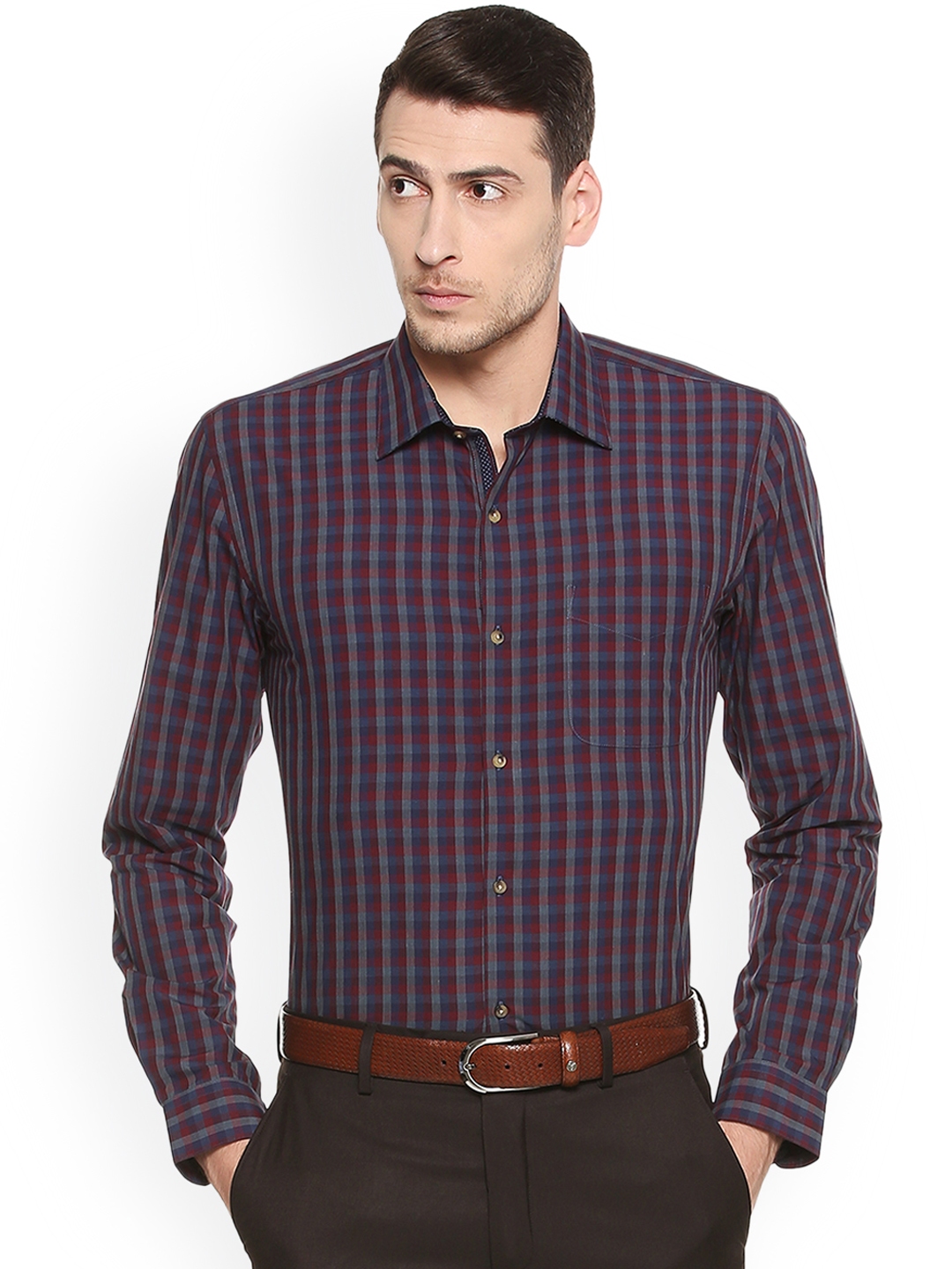 button up shirt size chart