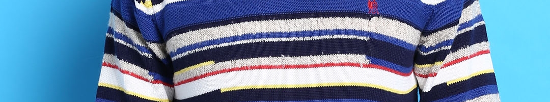 Buy Desigual Multicoloured Striped Sweater - Sweaters for Men 911289 ...