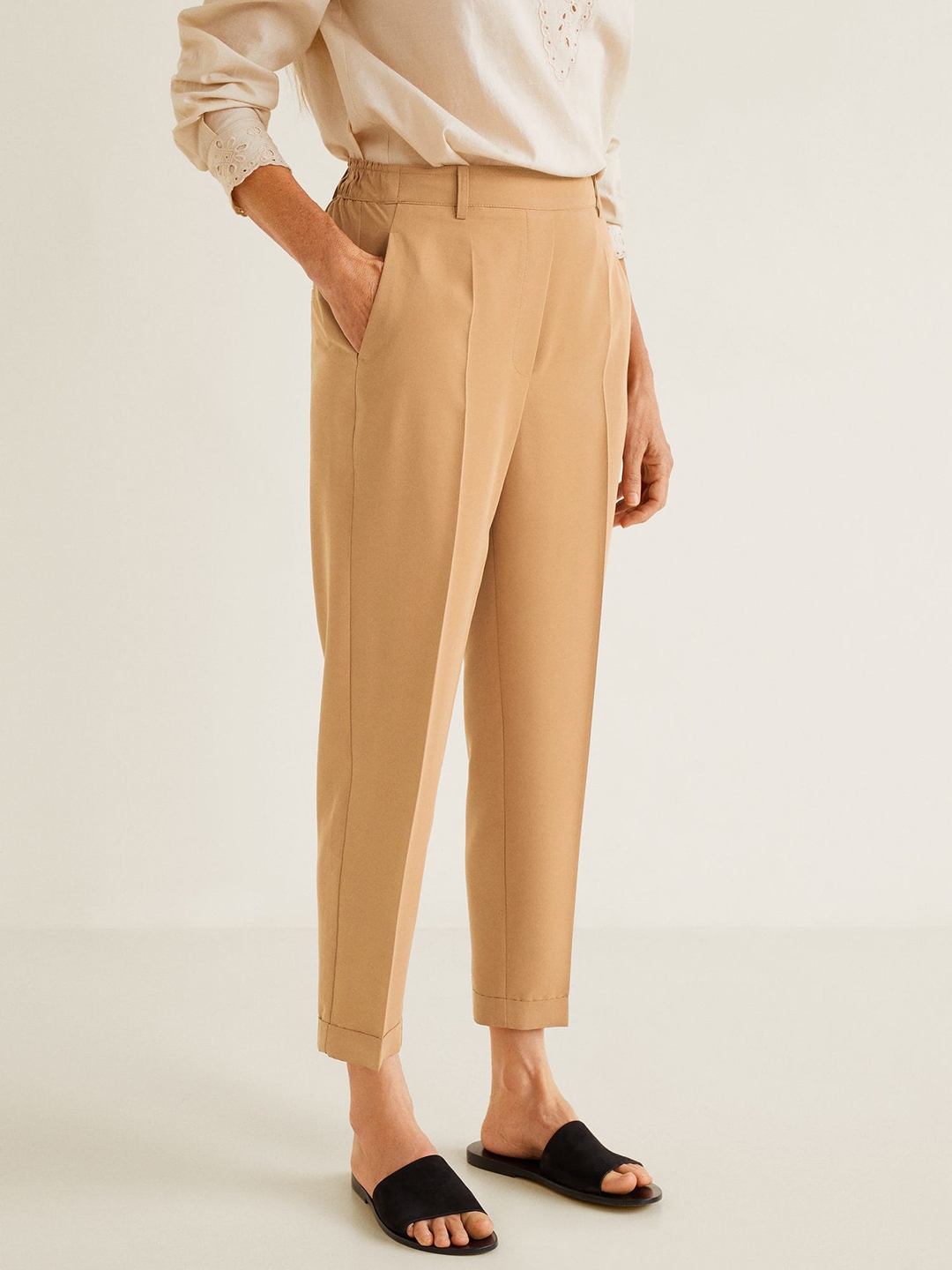mango casual pants