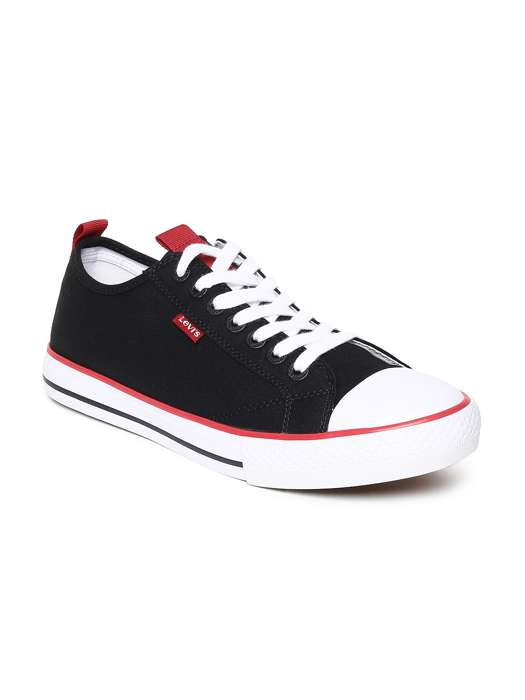 men's levi's sneakers black