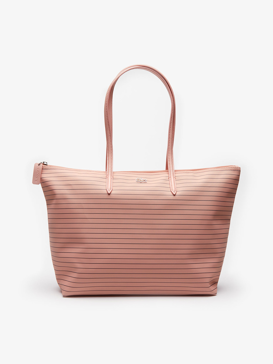 Buy Lacoste Pink Striped Tote Bag Handbags for Women 9132797 Myntra