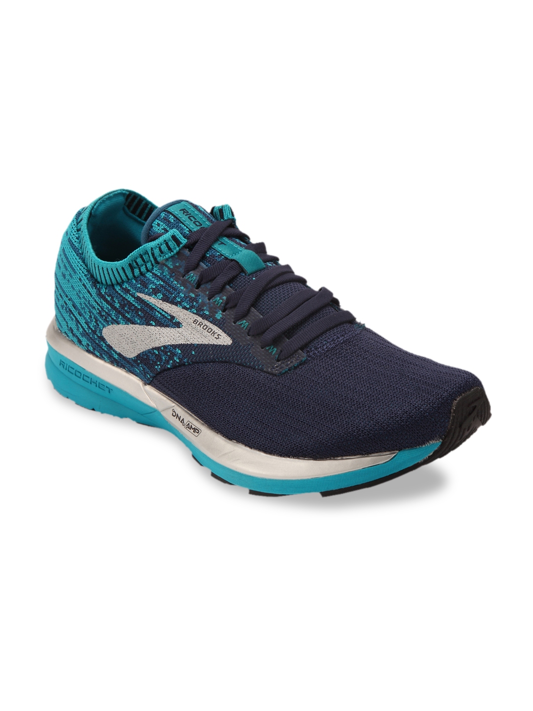 Buy BROOKS Women Navy Blue Ricochet Running Shoes - Sports Shoes for ...