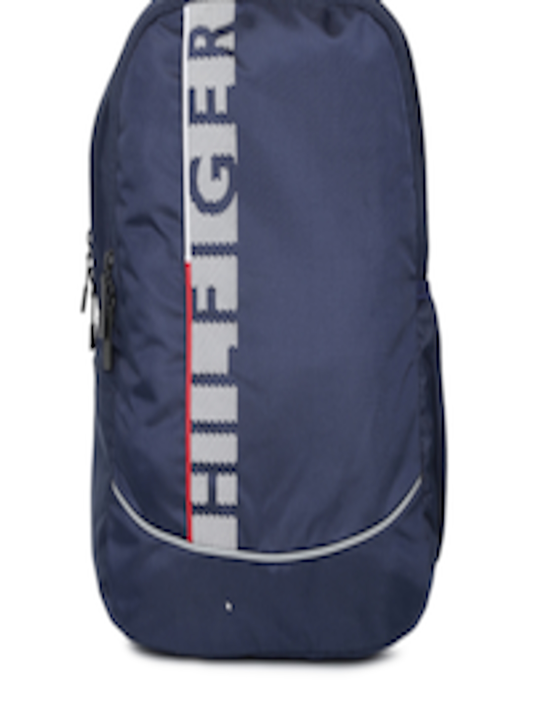 Buy Tommy Hilfiger Unisex Navy Blue Typography Backpack - Backpacks for ...