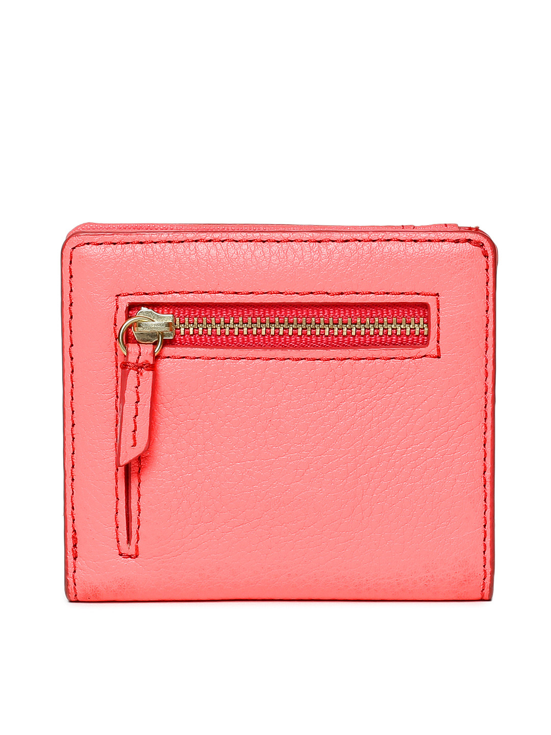 Buy Fossil Women Pink Leather Card Holder Wallets for Women 9150013 Myntra