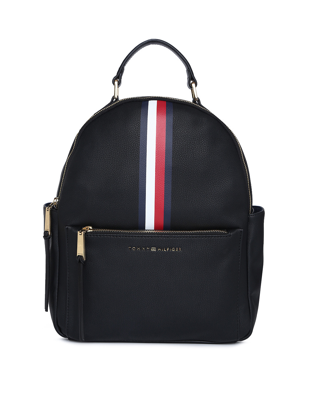 Buy Tommy Hilfiger Women Black Solid Backpack Backpacks for Women 9162783 Myntra