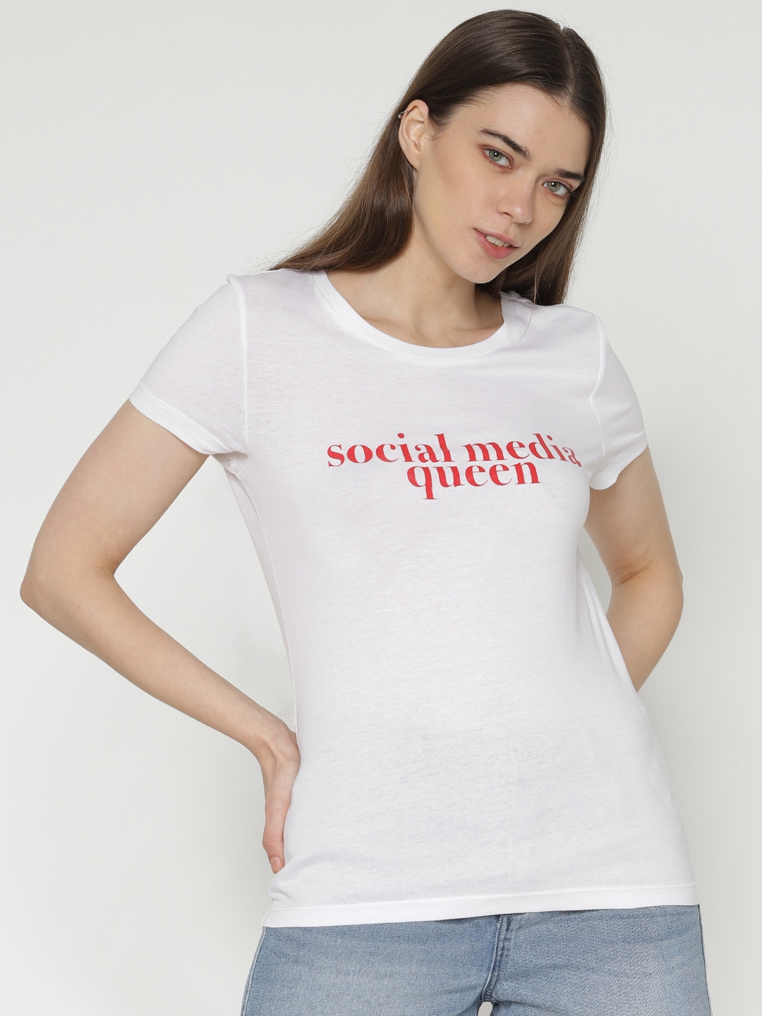 myntra plain t shirt