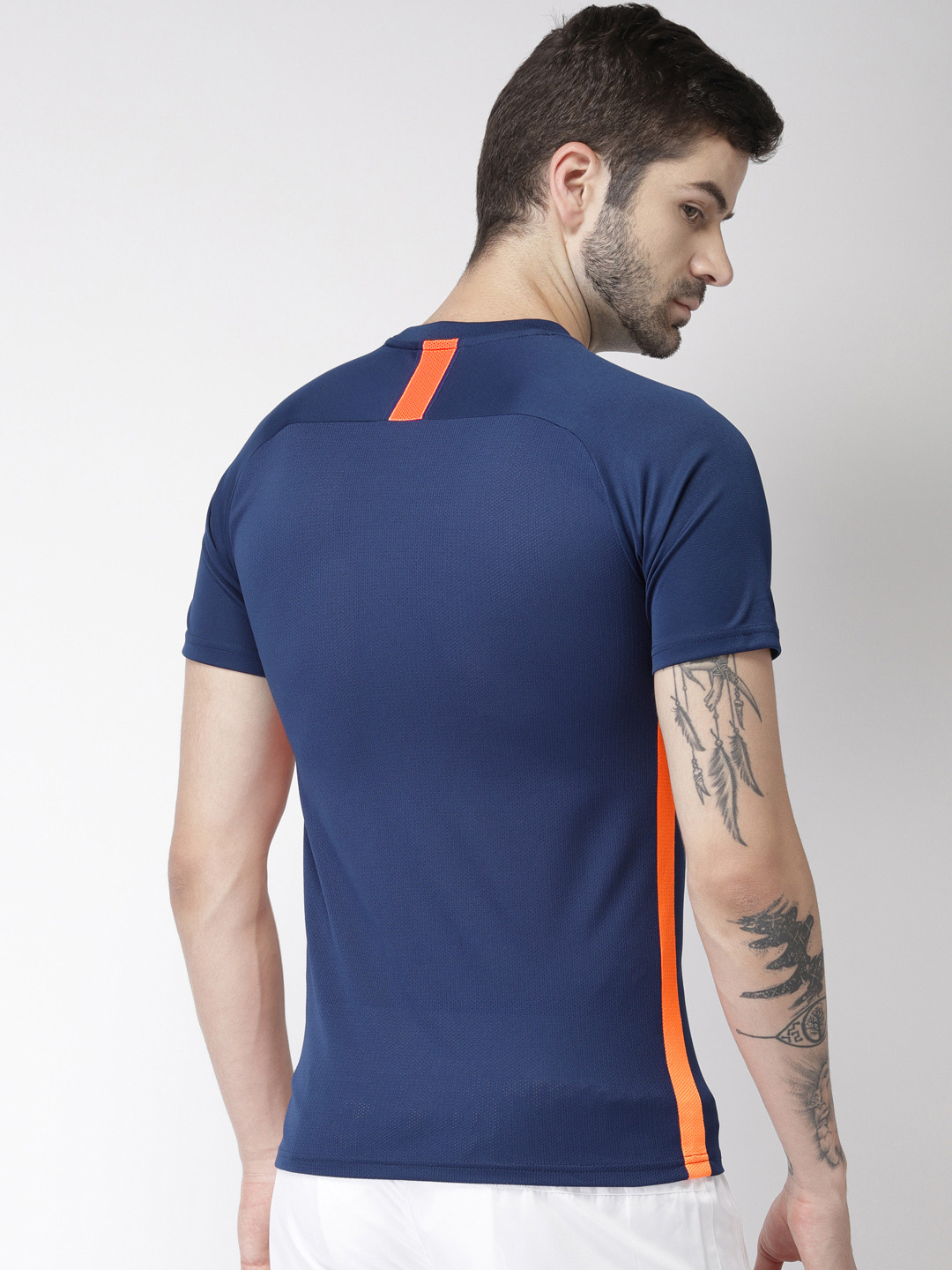 dri fit shirt navy blue