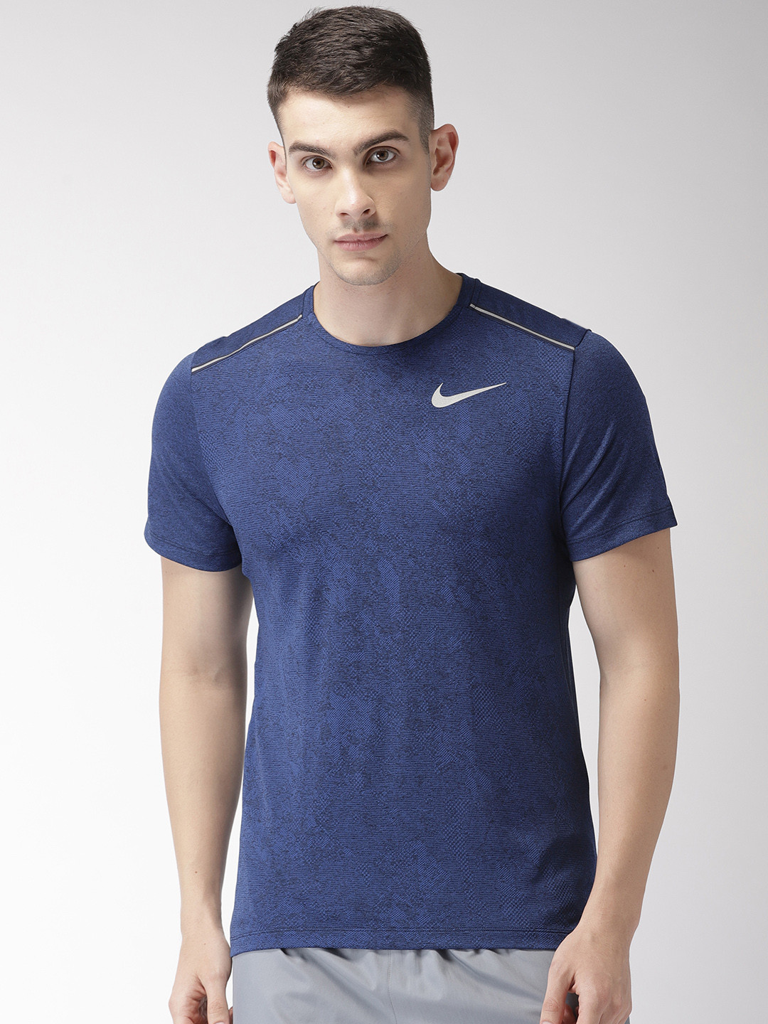 nike dry miler top ss