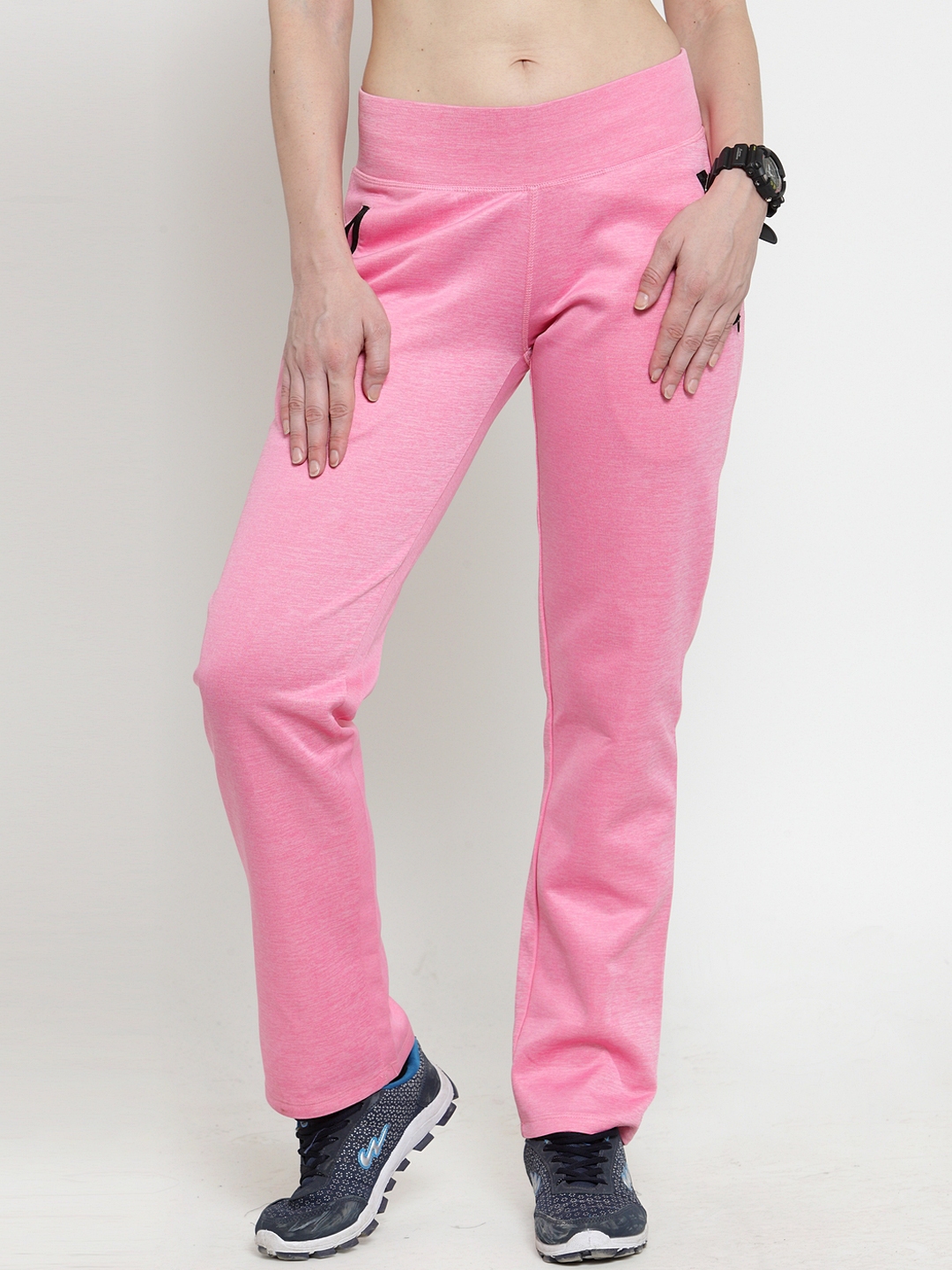 hot pink track pants
