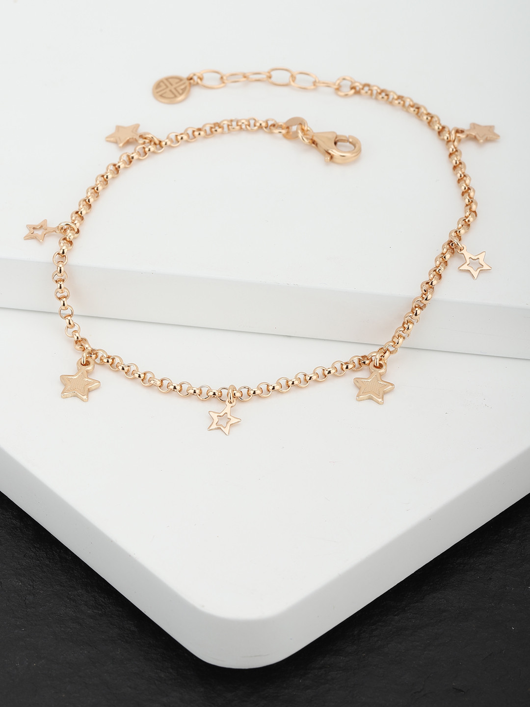 Rose gold plated anklet Clearance