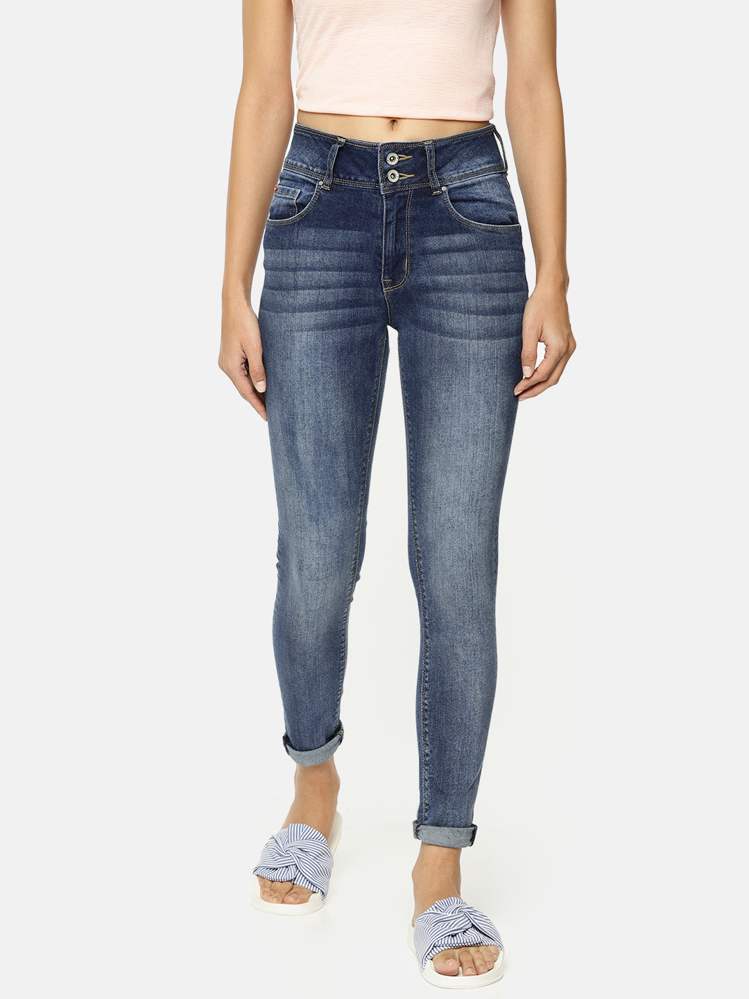 lee cooper high waist jeans