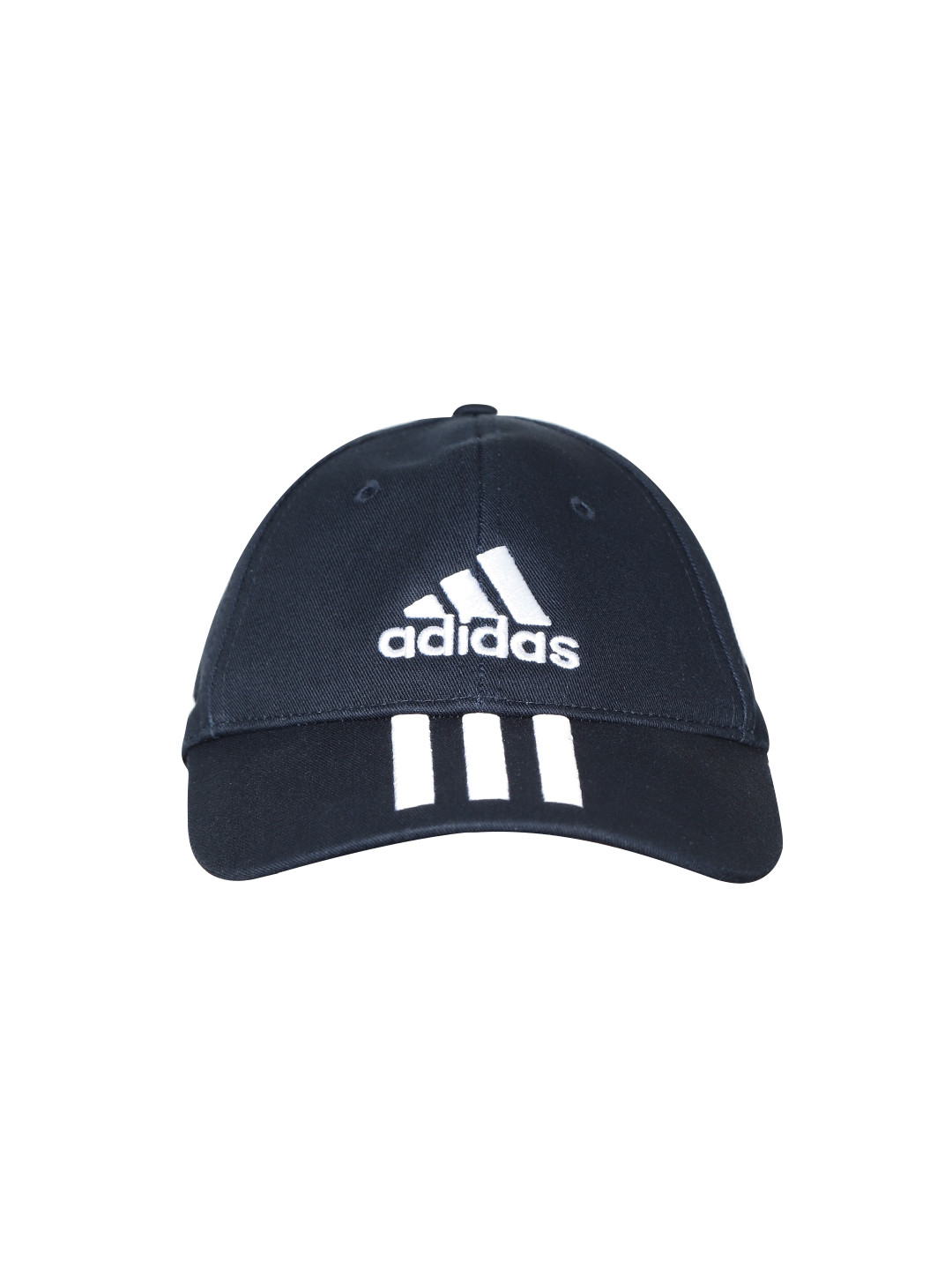 Buy ADIDAS Unisex Navy Blue 6P 3 Stripes Cotton Embroidered Baseball