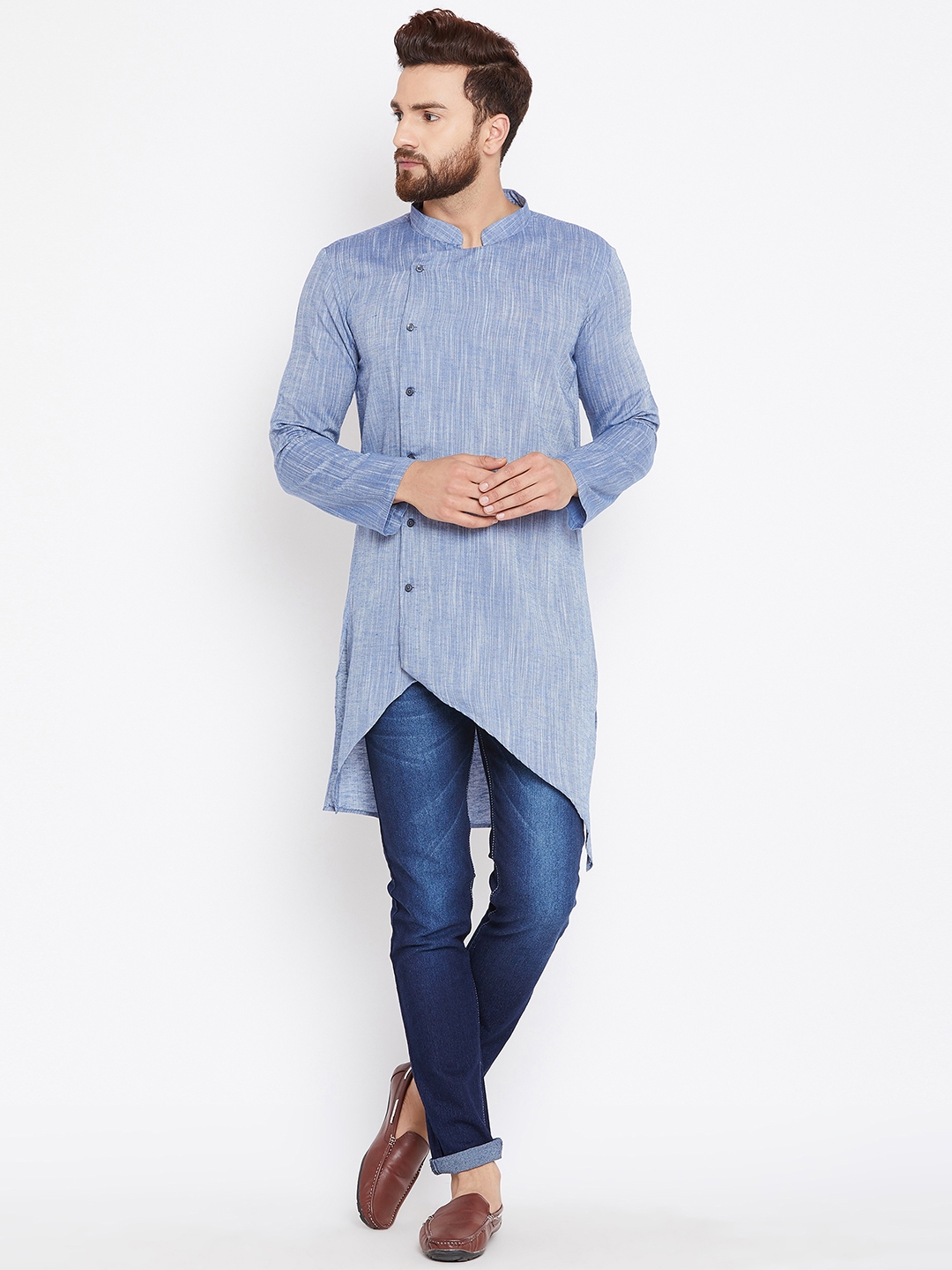 mens kurta in myntra