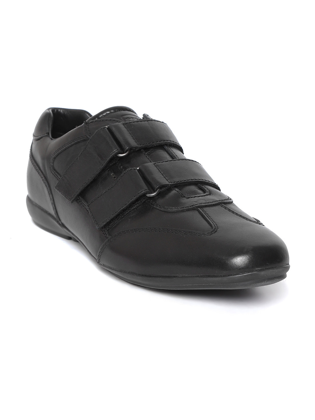 Buy Geox Men Black Leather Sneakers Casual Shoes for Men