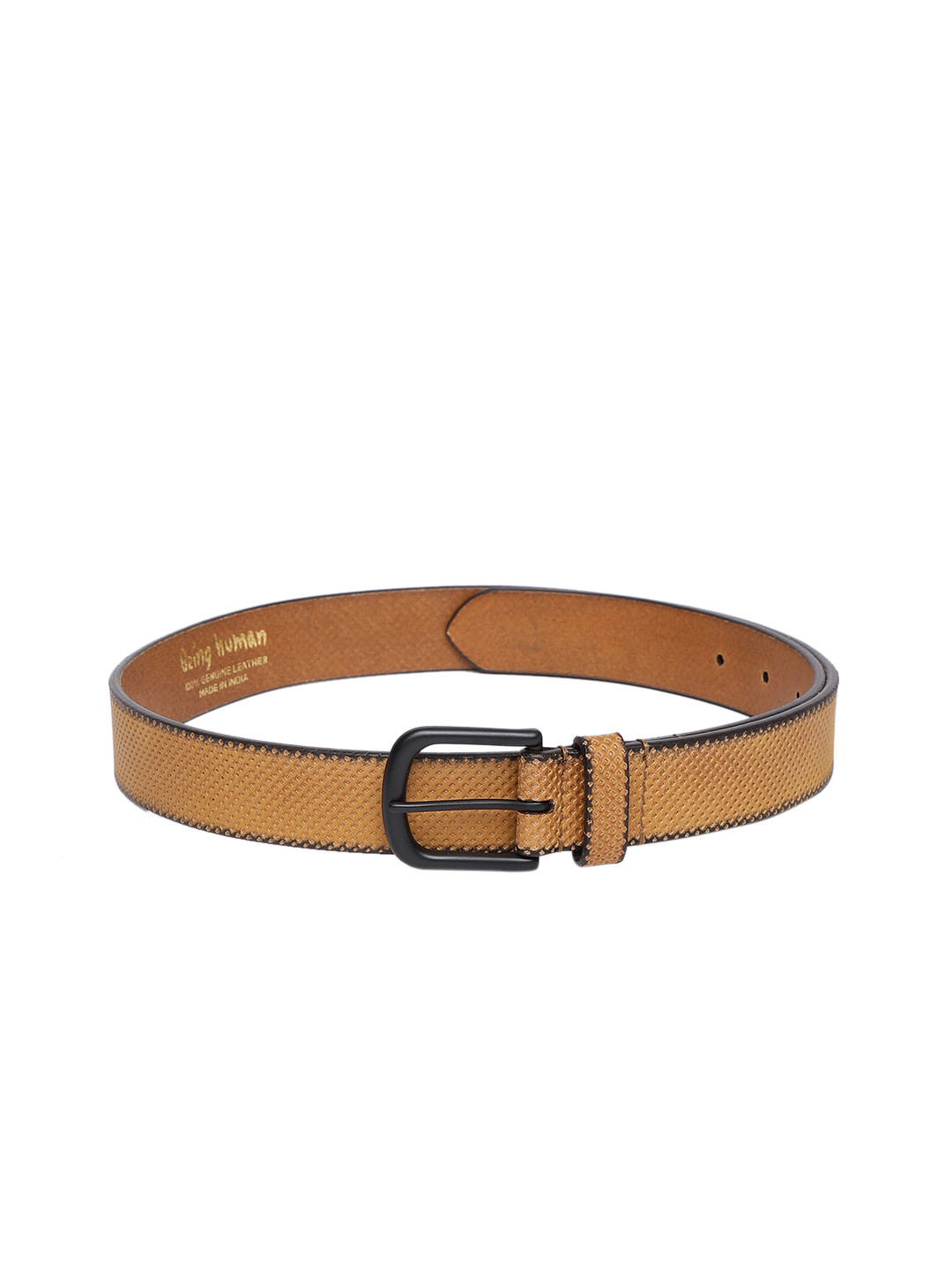 Black Men's Belt By Being Human Clothing