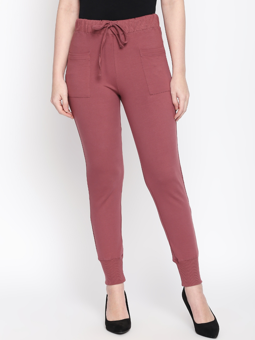 hot pink track pants