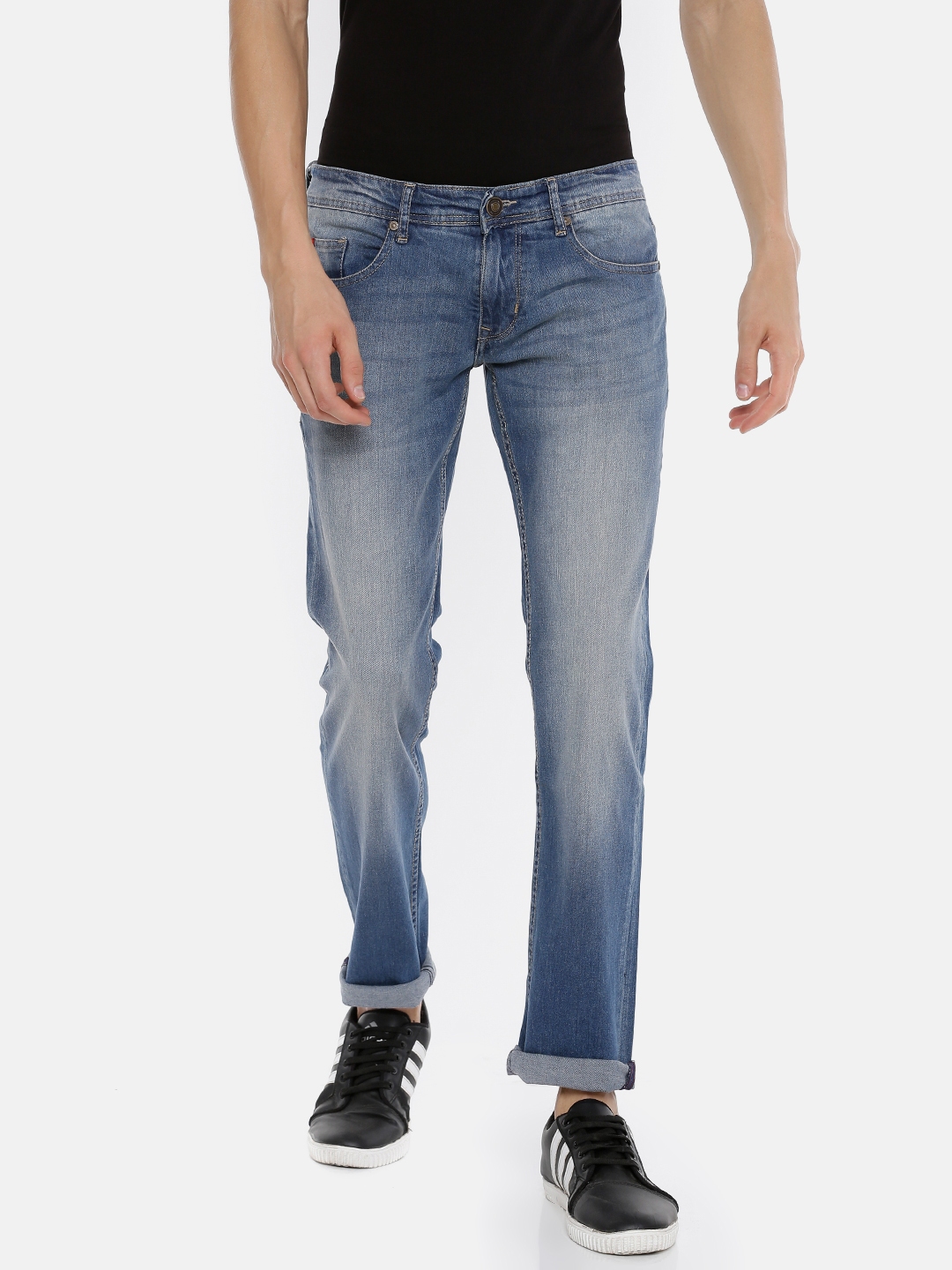 lee cooper denim joggers