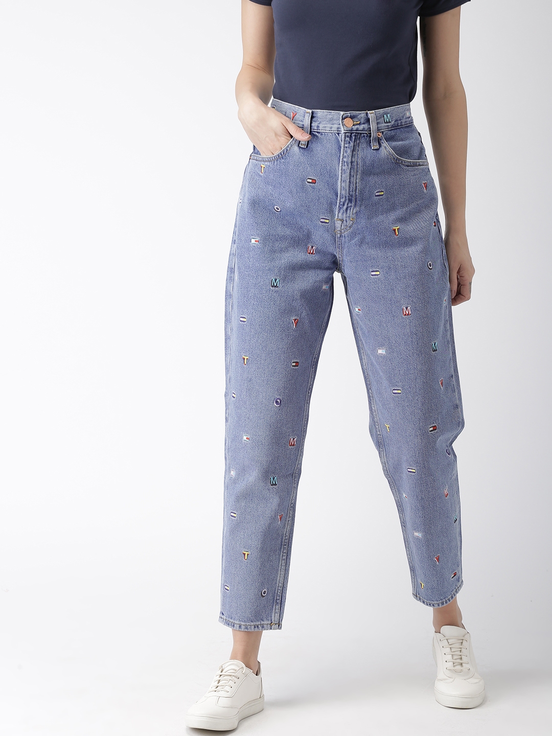 high rise tommy hilfiger jeans