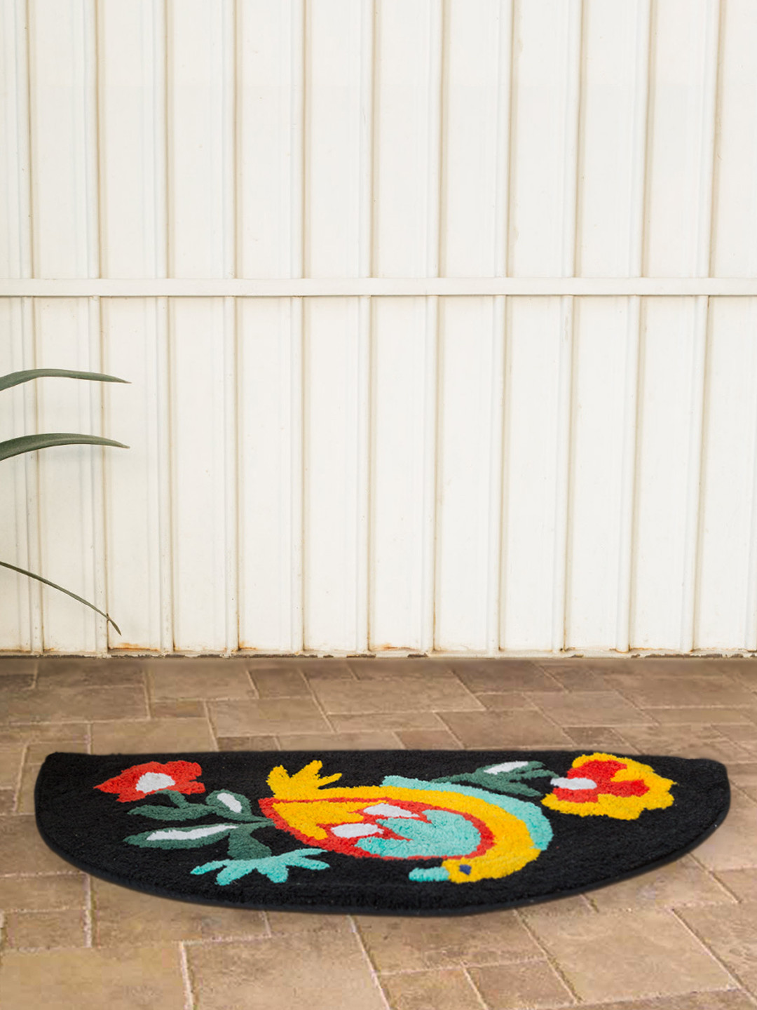 Buy Chumbak Black Printed Bath Rug Bath Rugs for Unisex 9253229 Myntra