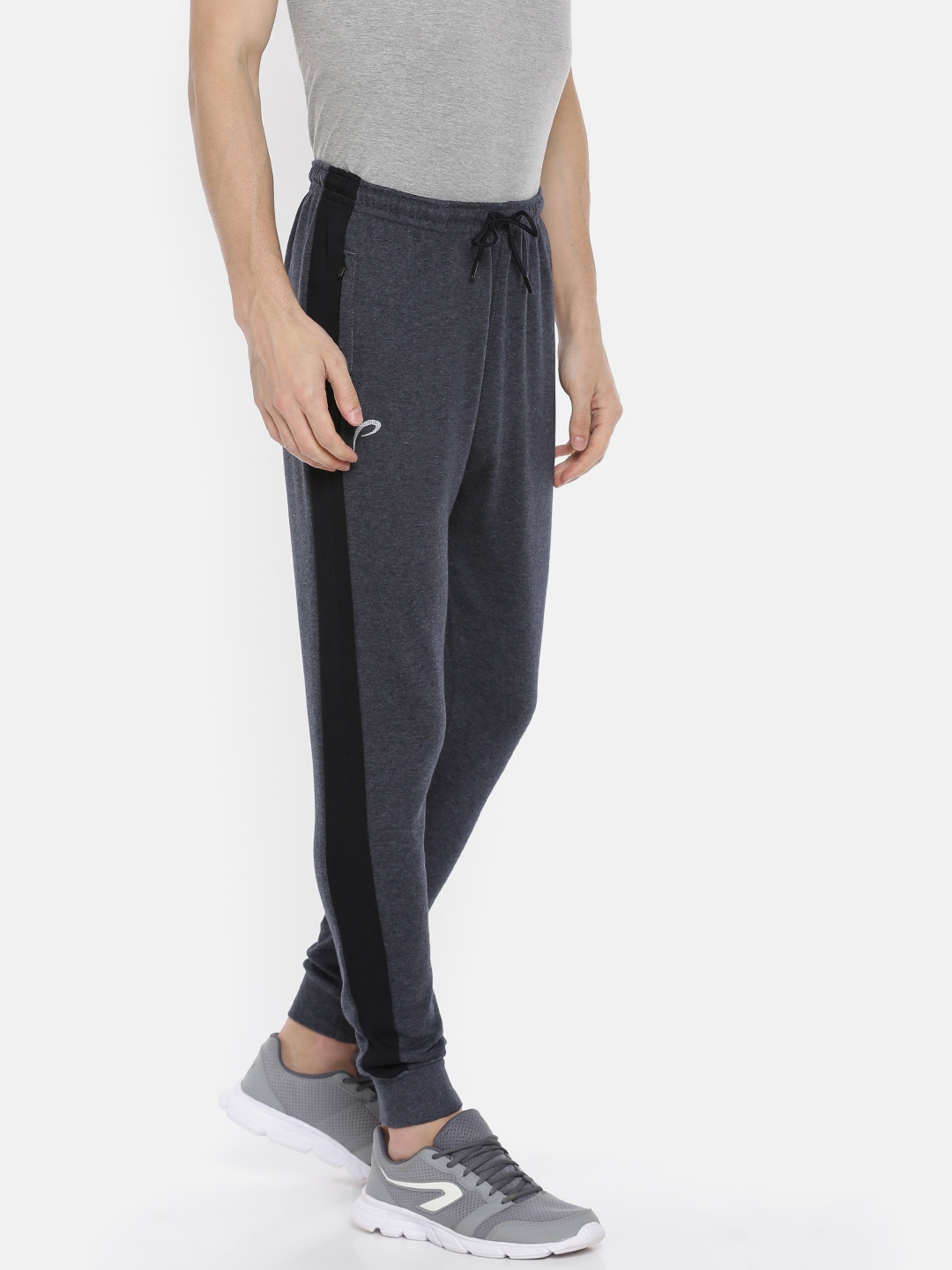 strapped track joggers
