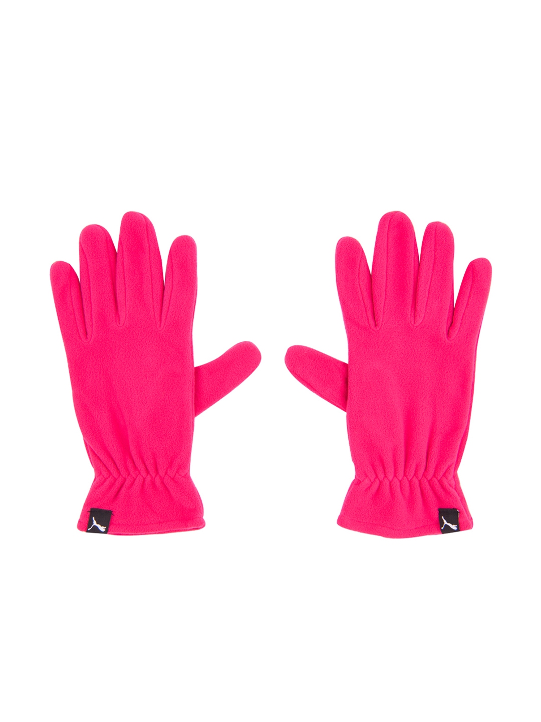 Buy Puma Unisex Pink Solid Fleece Gloves - Gloves for Unisex 9265553 ...