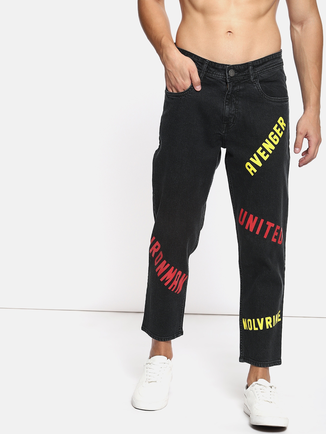 baggy jeans myntra