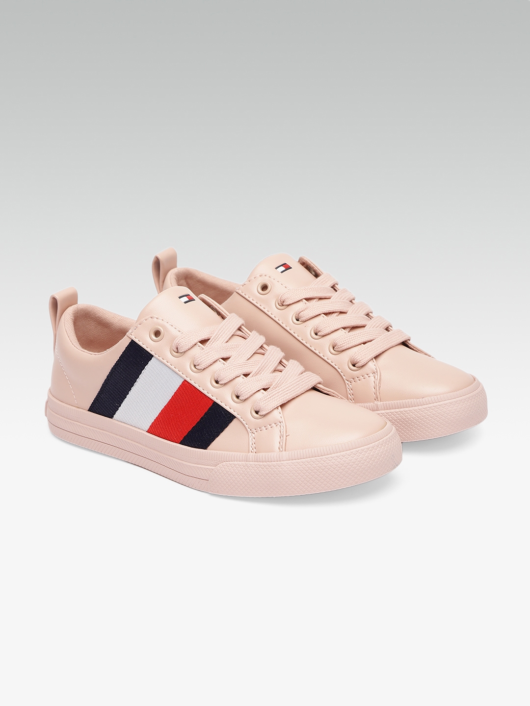 Buy Tommy Hilfiger Women Pink Solid Sneakers Casual Shoes for Women