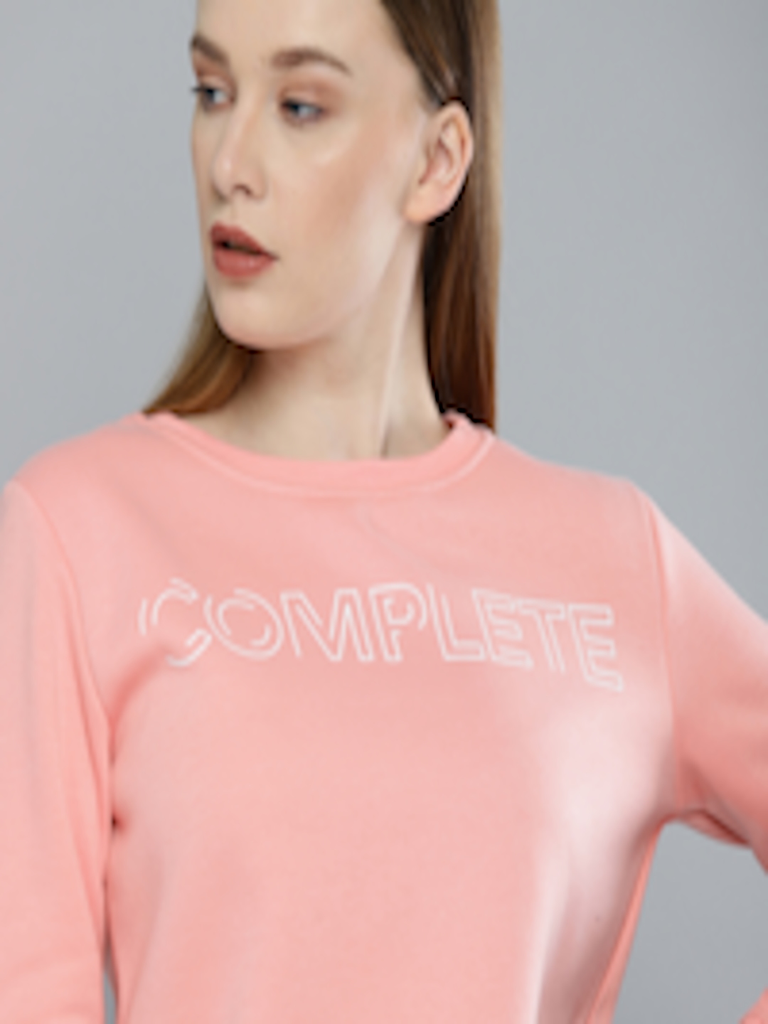 Buy Harvard Women Pink Printed Sweatshirt - Sweatshirts for Women ...