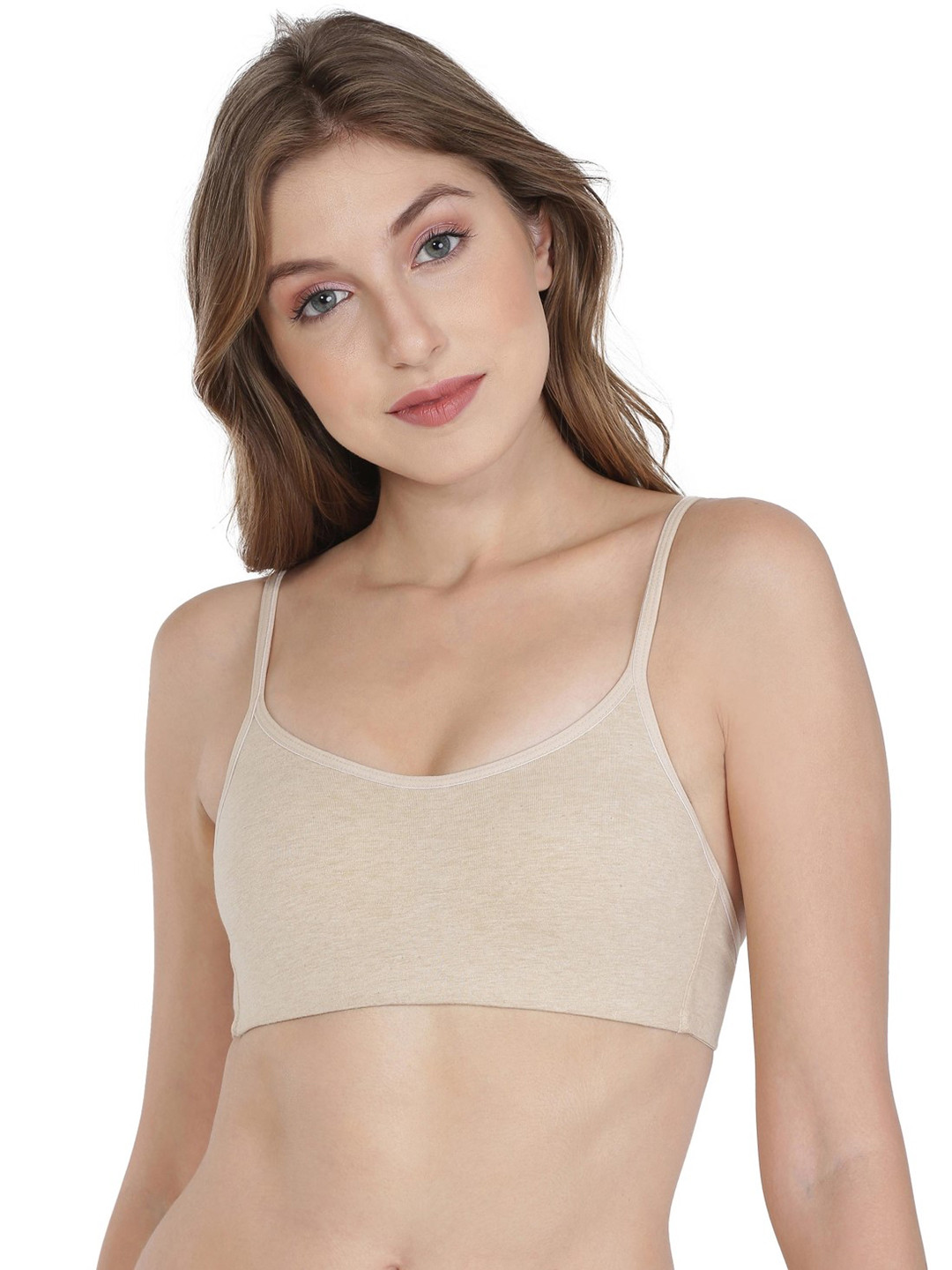 Buy Jockey Women Nude Coloured Solid Non Wired Non Padded Everyday Cami