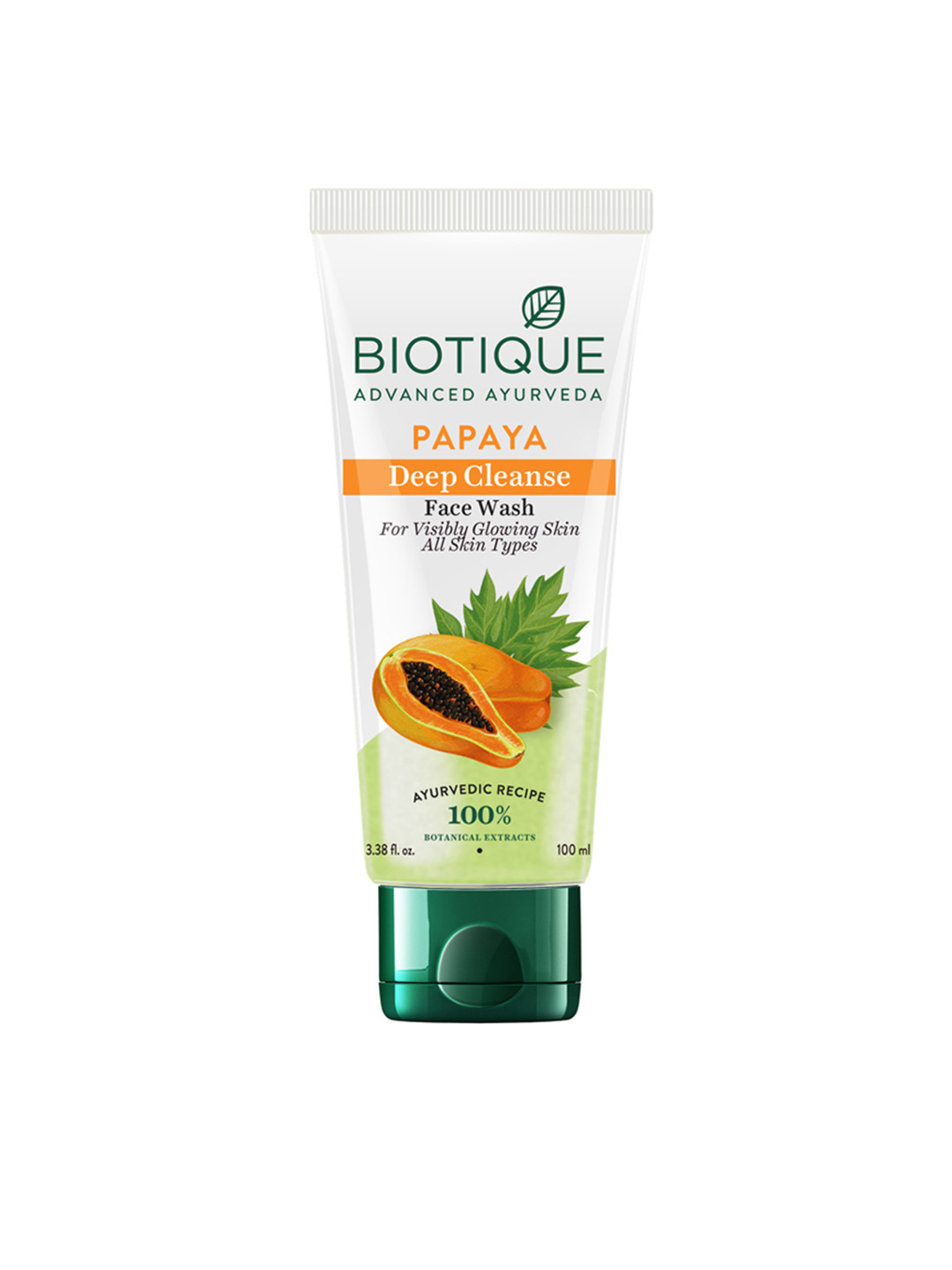 Buy Biotique Set Of 2 Bio Papaya Deep Cleanse Tan Removal Face Wash