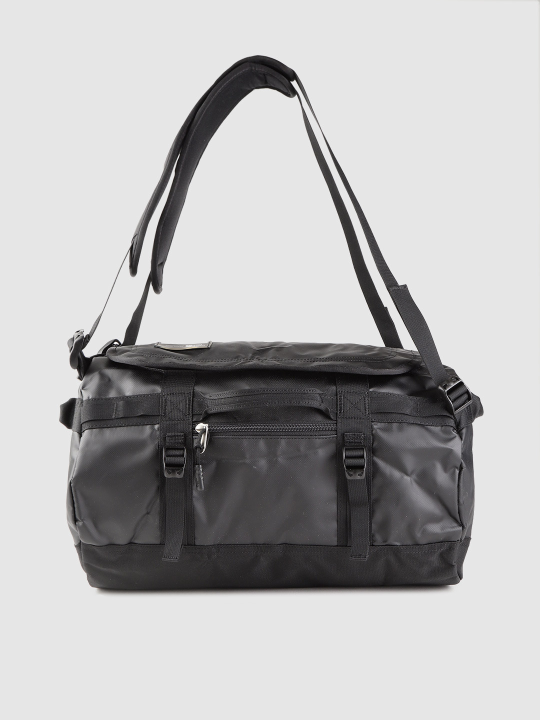 Buy The North Face Unisex Black Base Camp Solid Convertible Duffel Bag Duffel Bag for Unisex