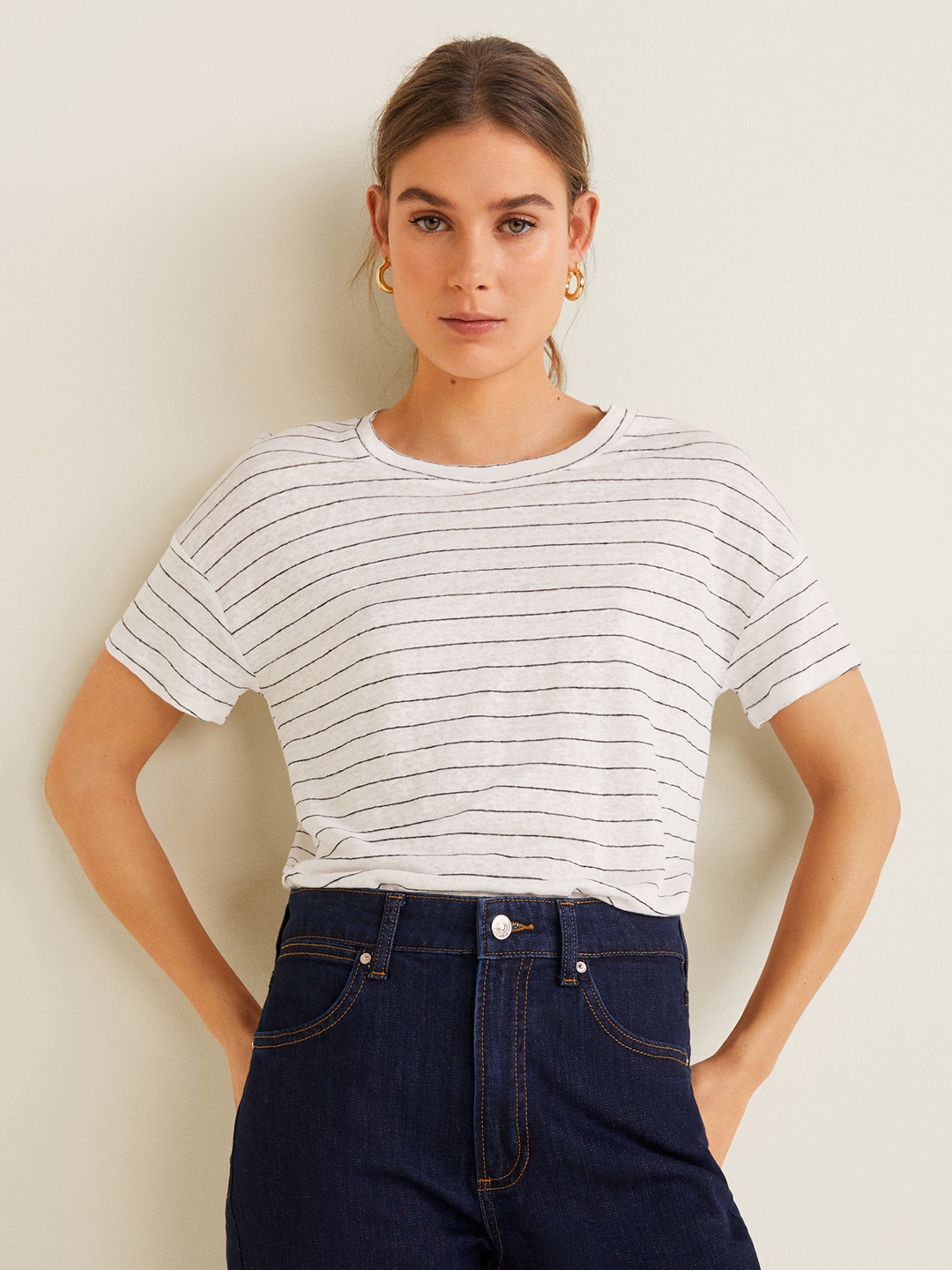 mango basic tshirt