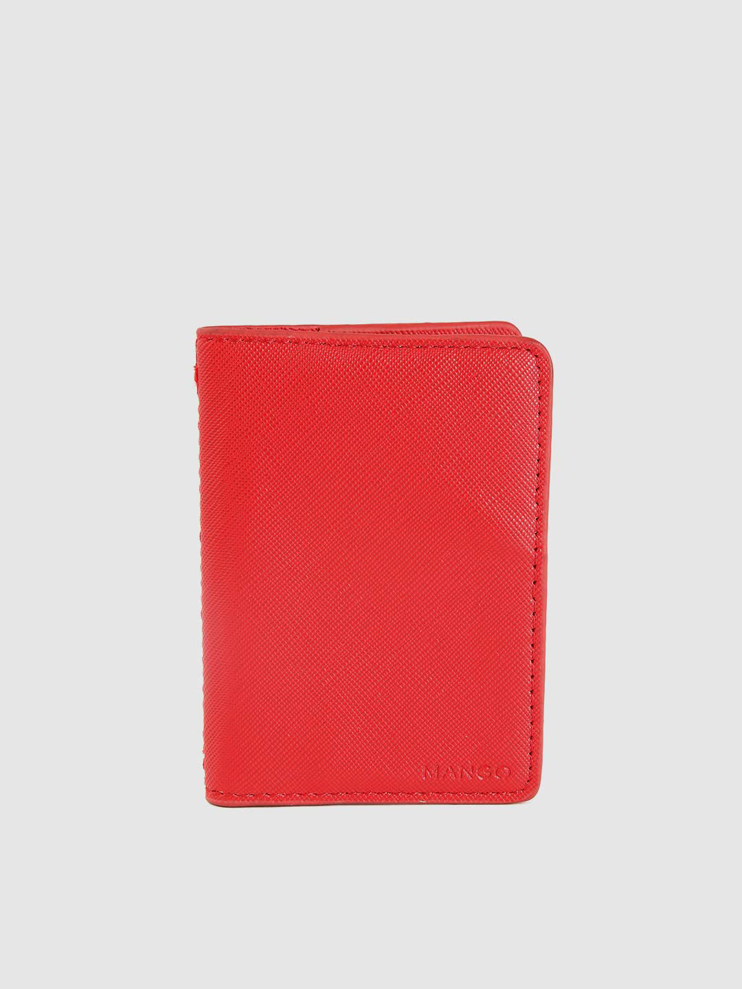 Buy MANGO Women Red Solid Card Holder Wallets for Women 9350205 Myntra