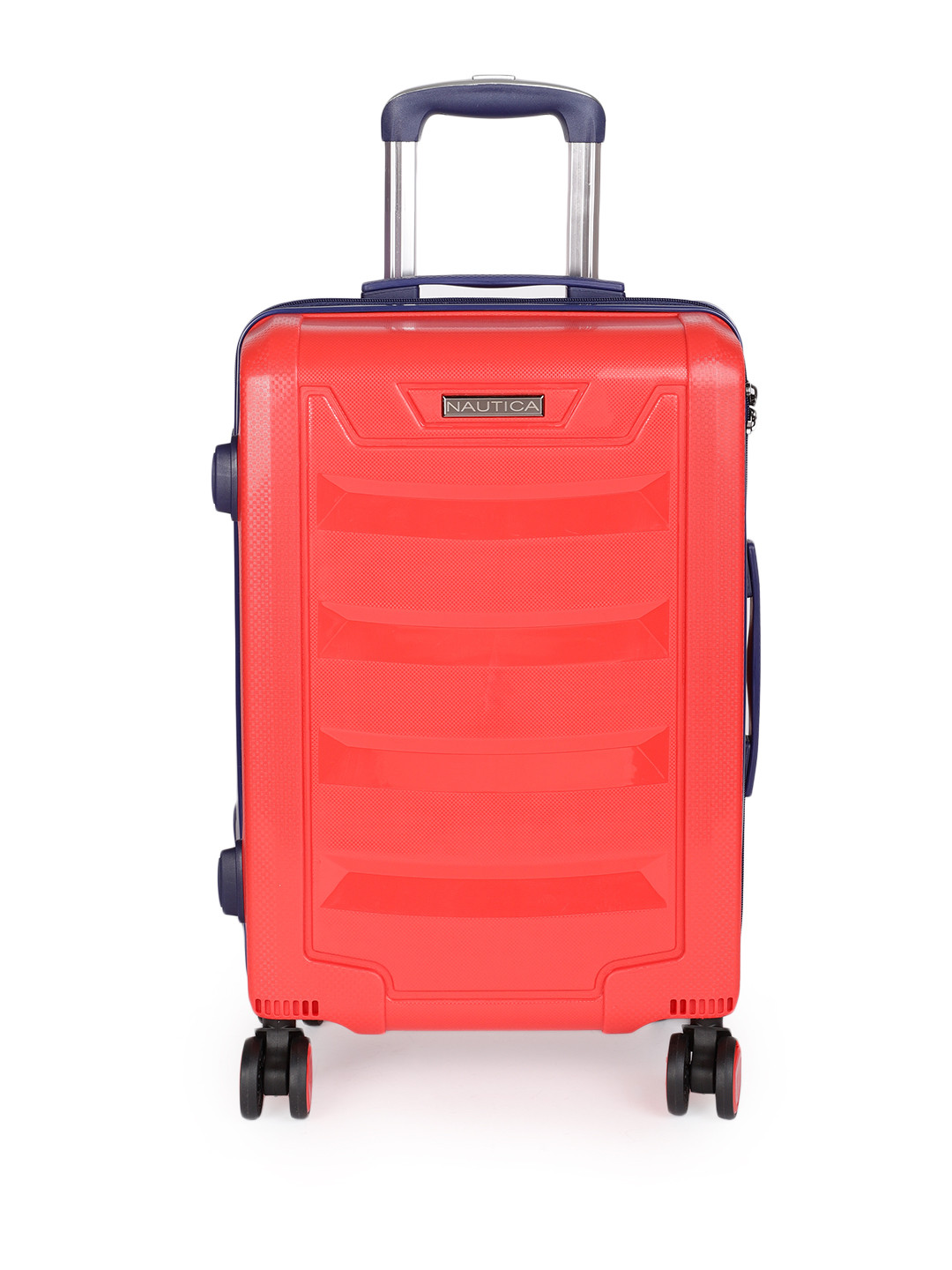 Buy Nautica Red 20" Cabin Trolley Suitcase Trolley Bag for Unisex