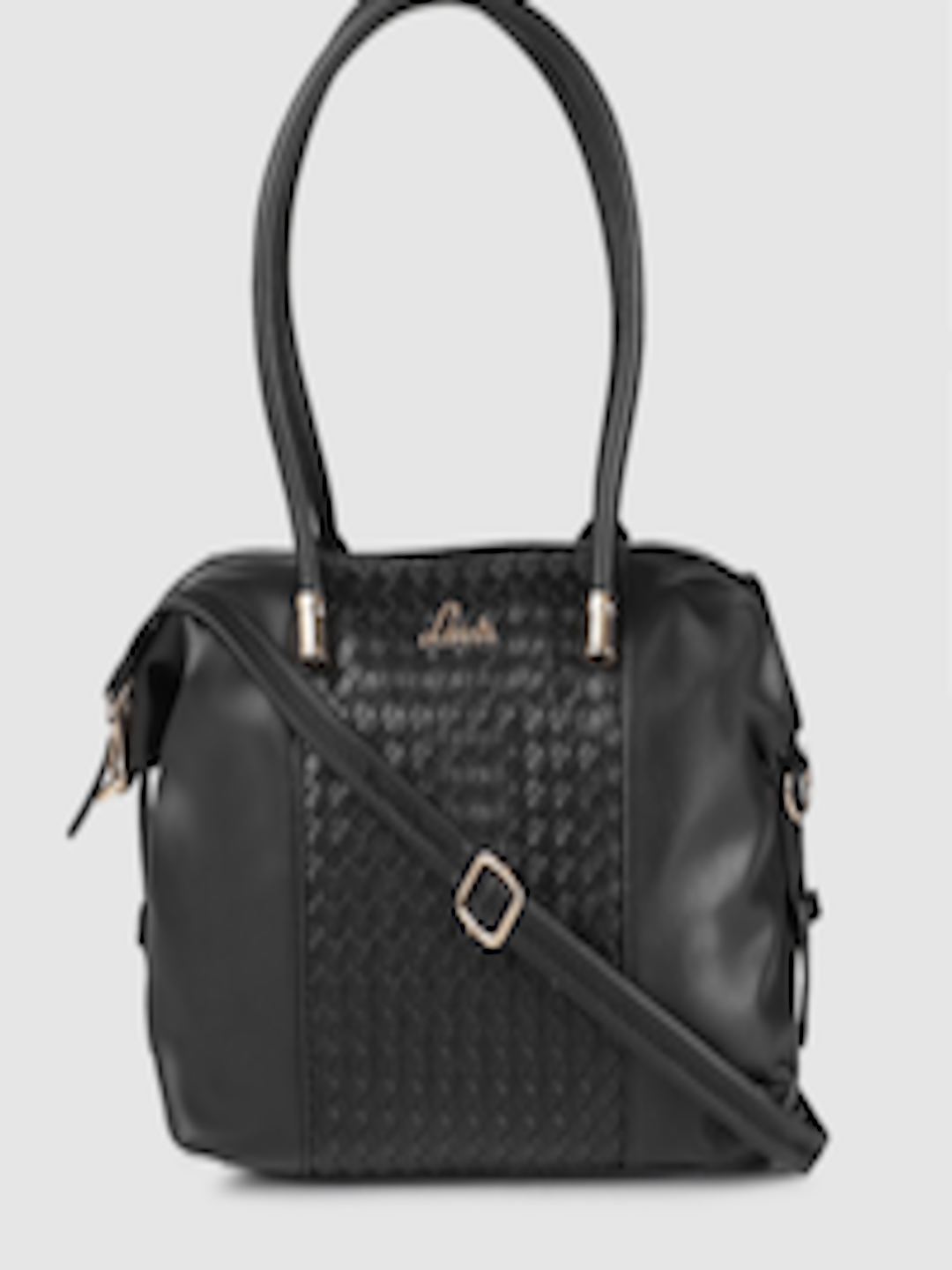 Buy Lavie Black Solid Shoulder Bag - Handbags for Women 9373919 | Myntra