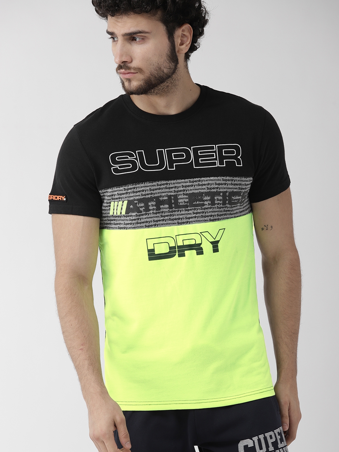 superdry green tshirt