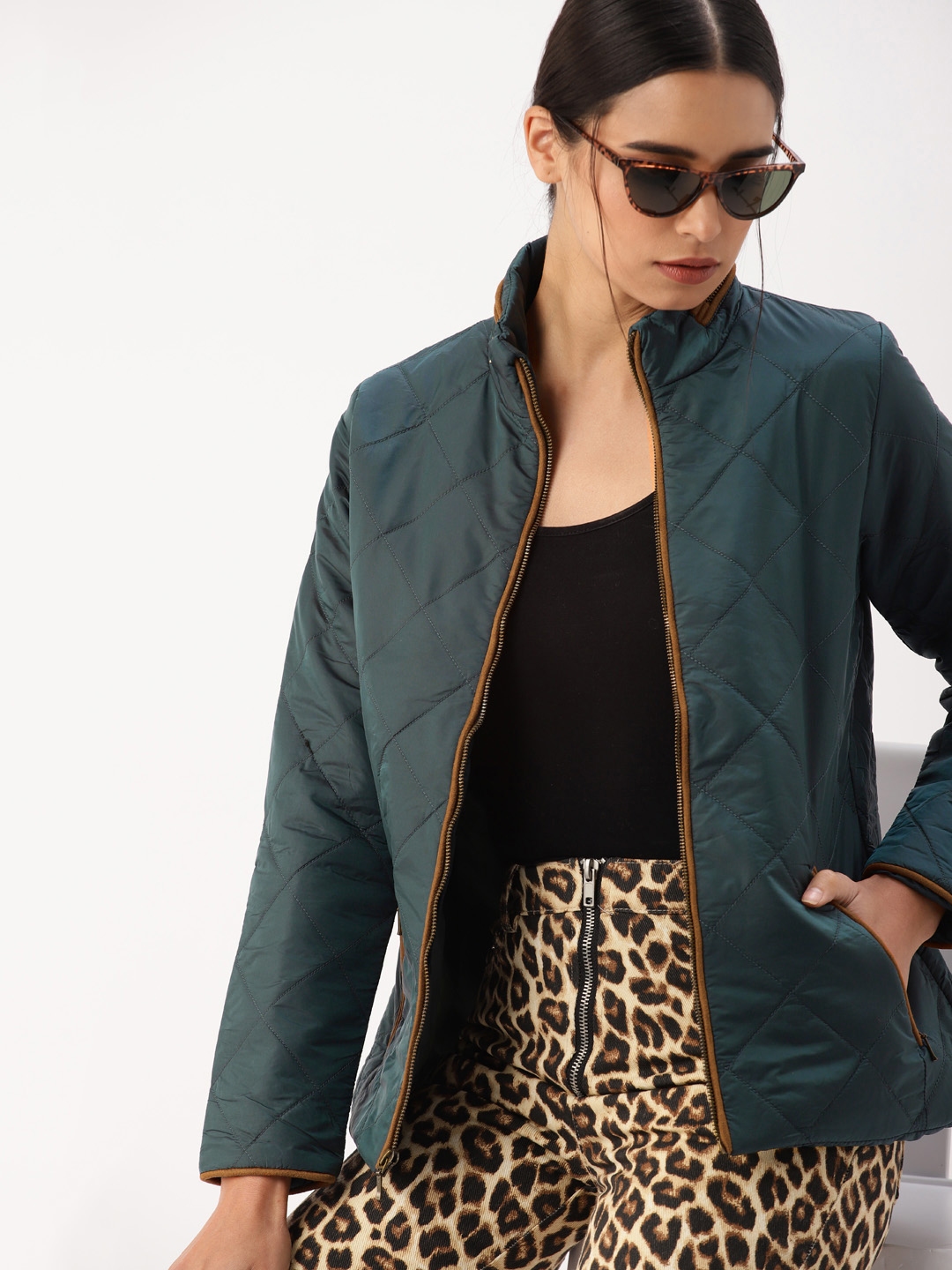 myntra leather jackets
