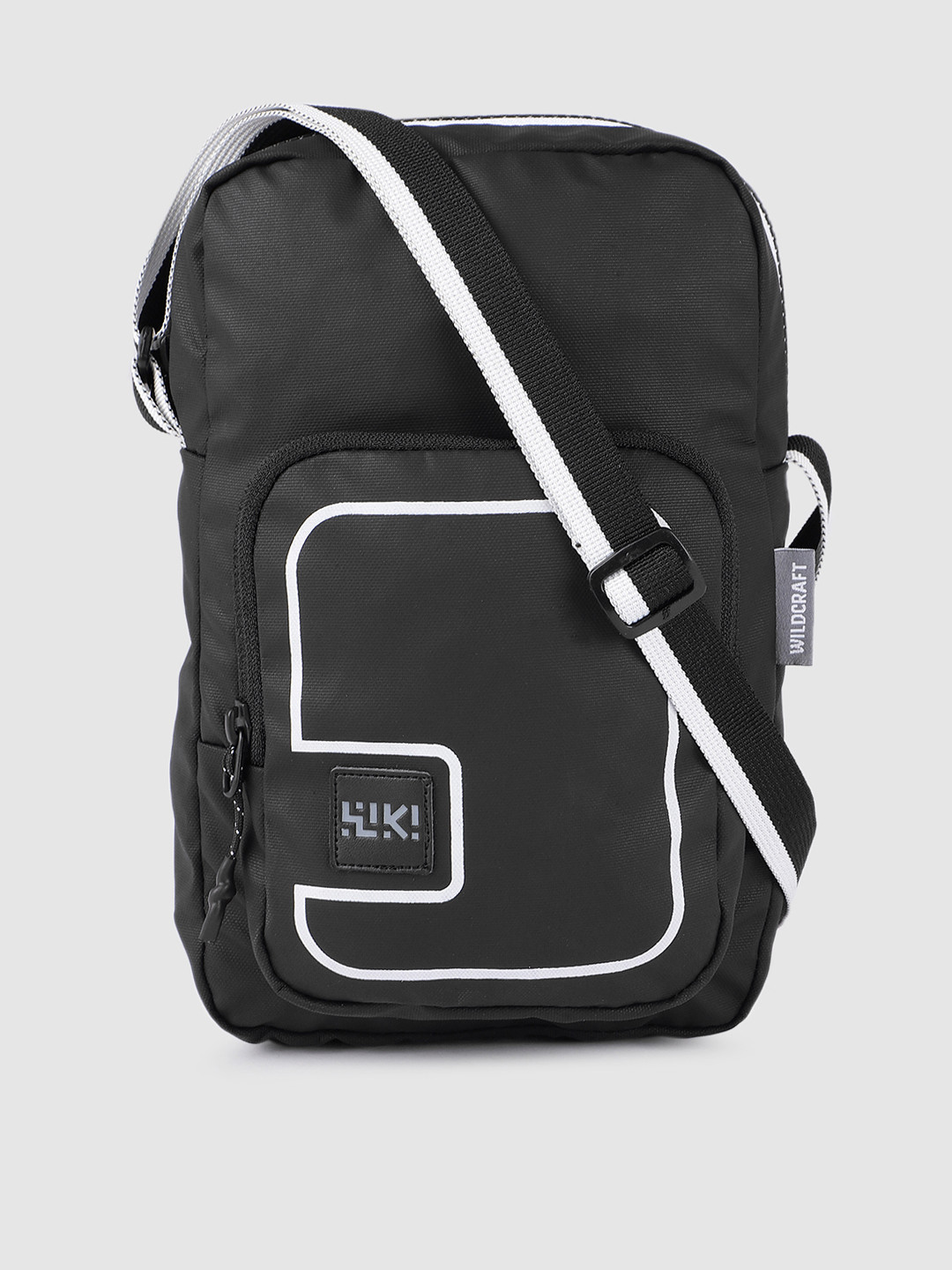 Buy Wildcraft Unisex Black Solid Messenger Bag Messenger Bag for