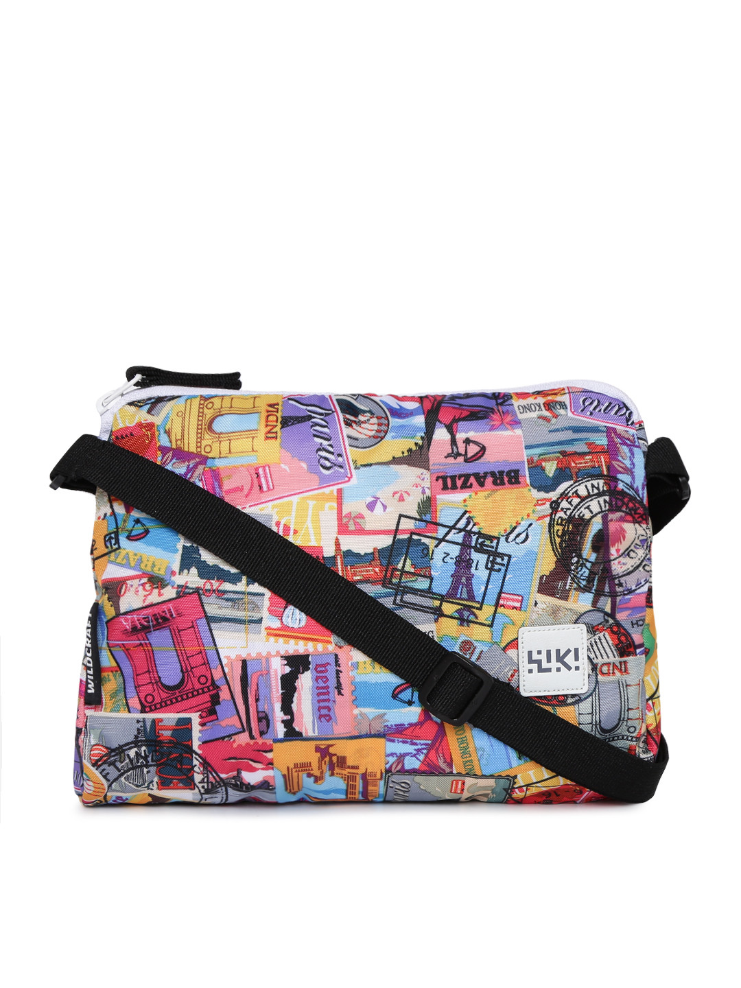 Buy Wildcraft Unisex Multicoloured Printed Twig Messenger Bag