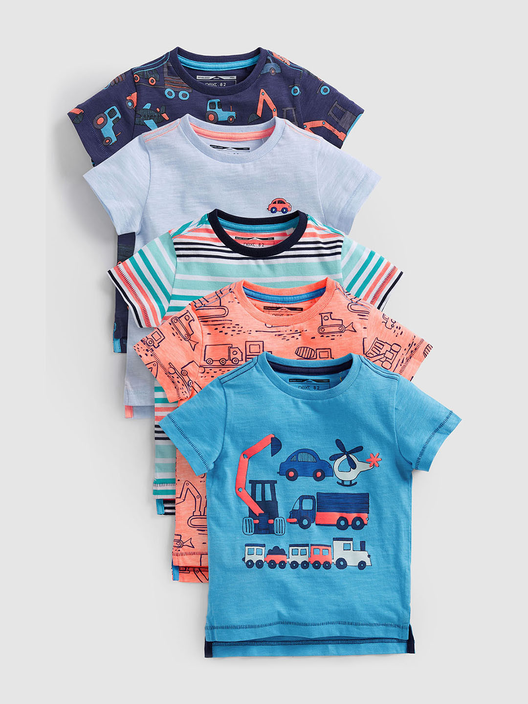Buy Next Boys Pack Of 5 Printed T Shirts Tshirts for Boys 9403525