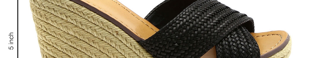 Buy ALDO Women Black Wedges - Heels for Women 941007 | Myntra