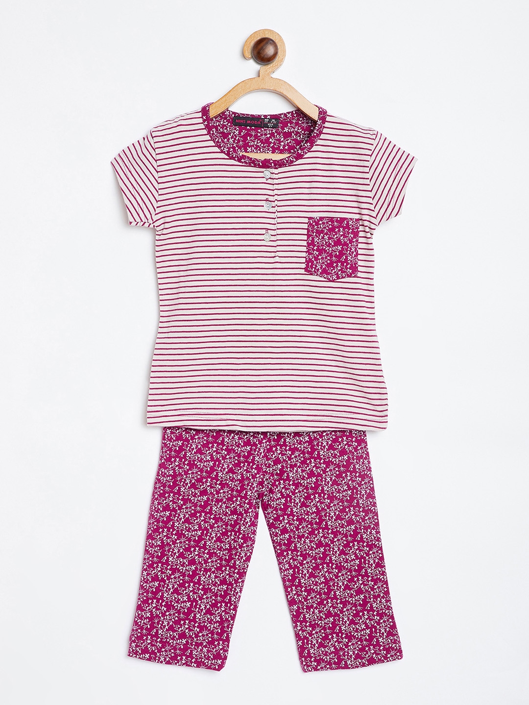 night suit pink colour
