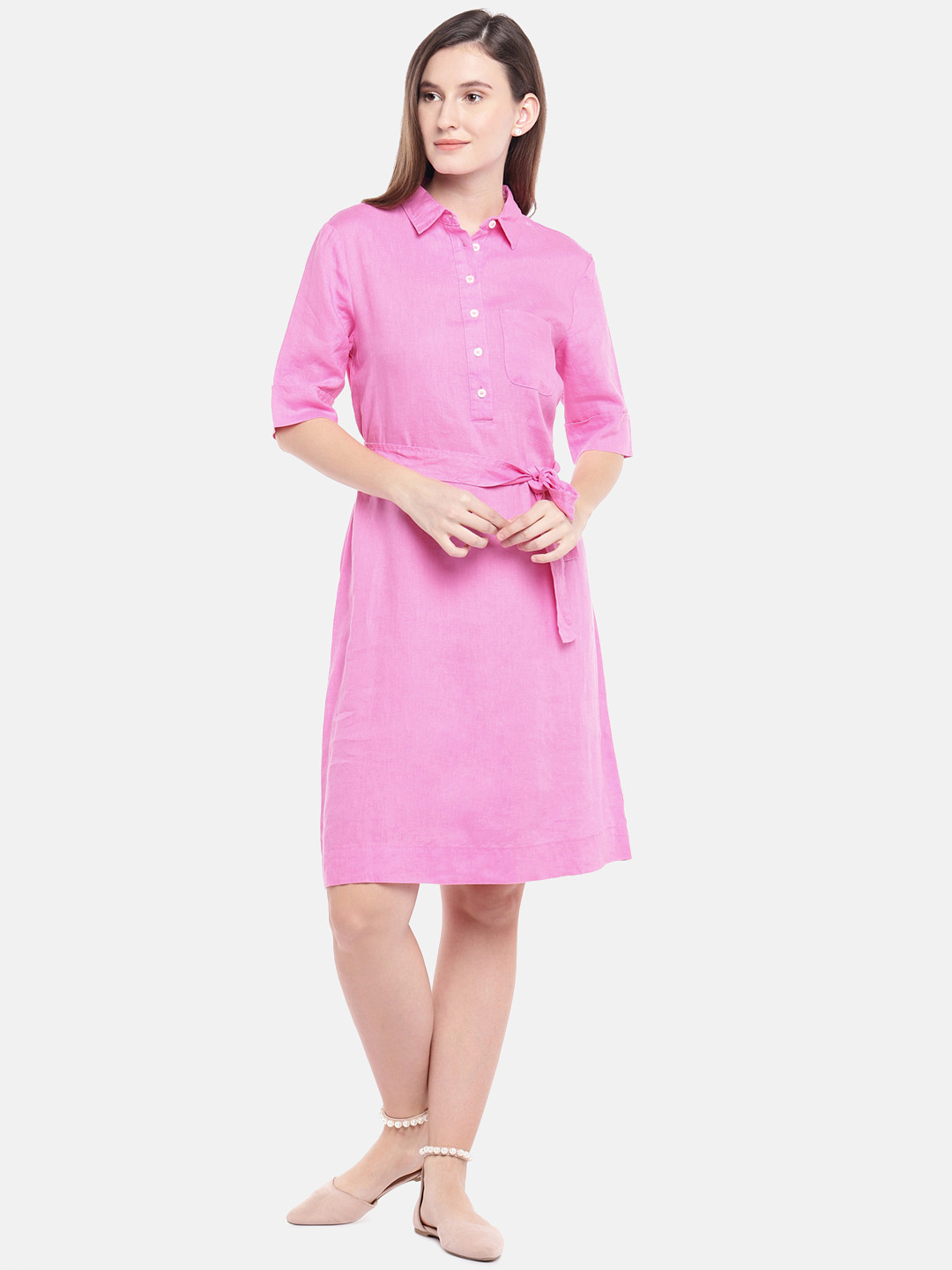 benetton shirt dress